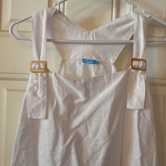 J McLaughlin sleeve list, linen cotton top size large - Picture 2 of 6